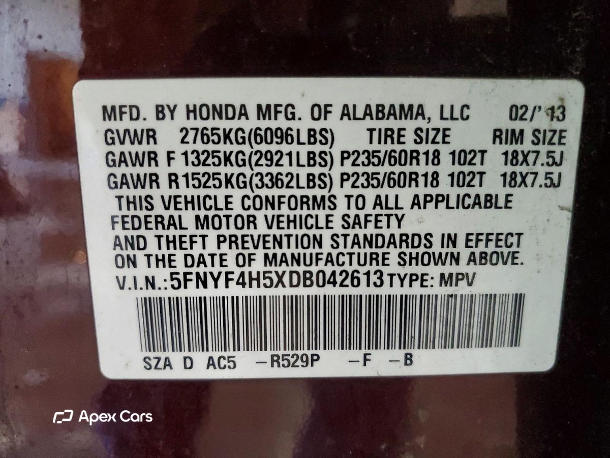 Honda Pilot 2013