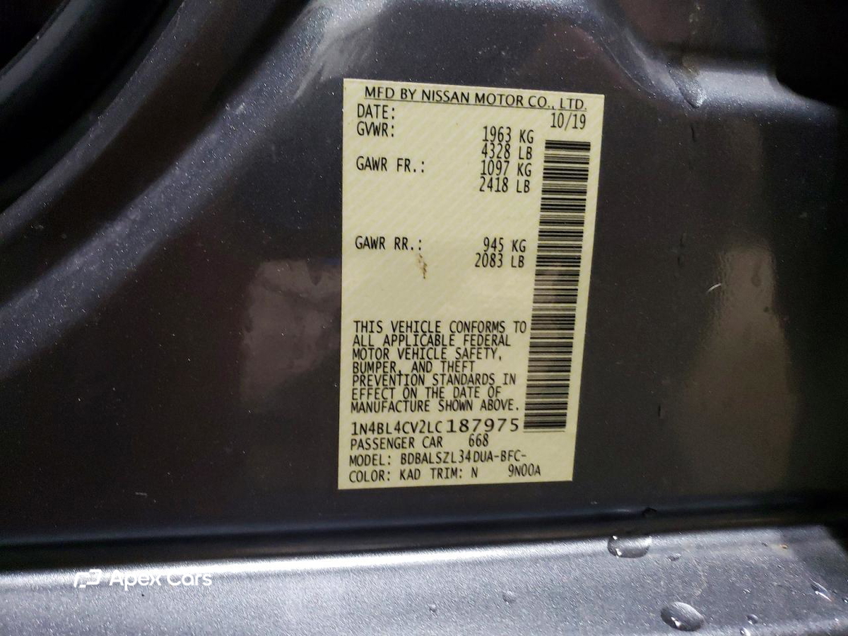 Nissan Altima 2020