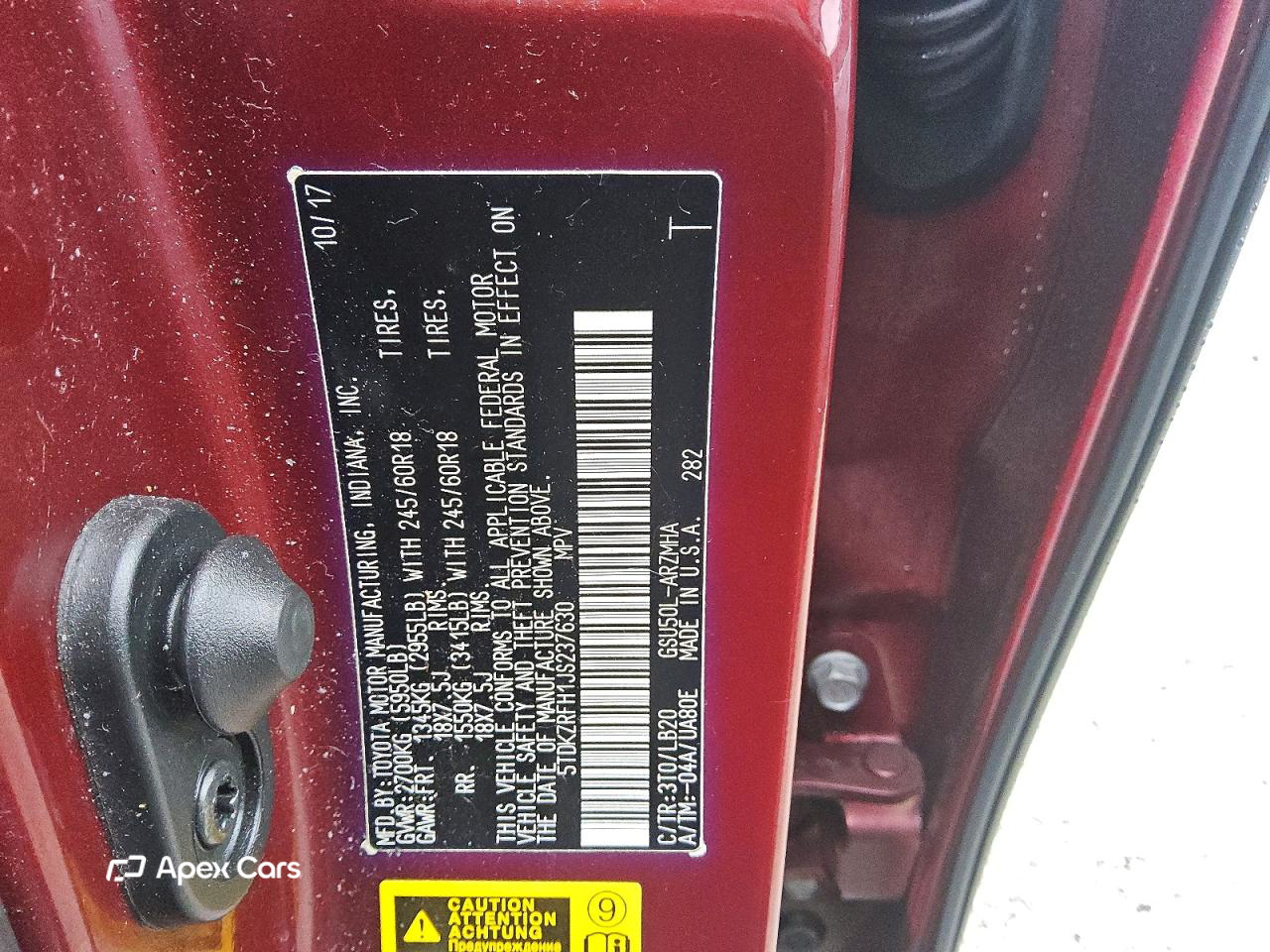 Toyota Highlander 2018