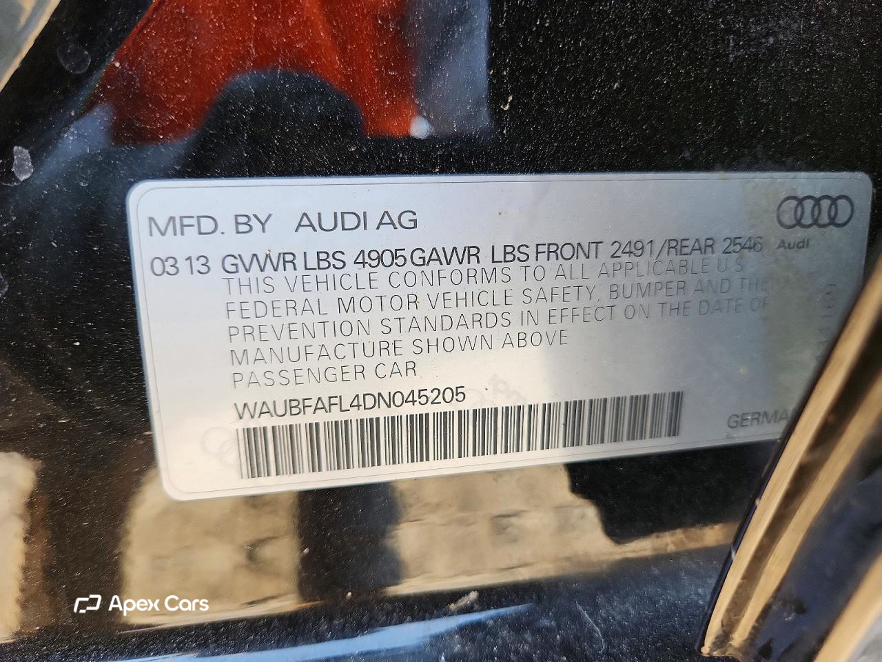 Audi A4 2013