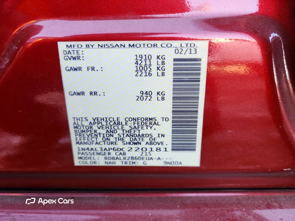 Nissan Altima 2013