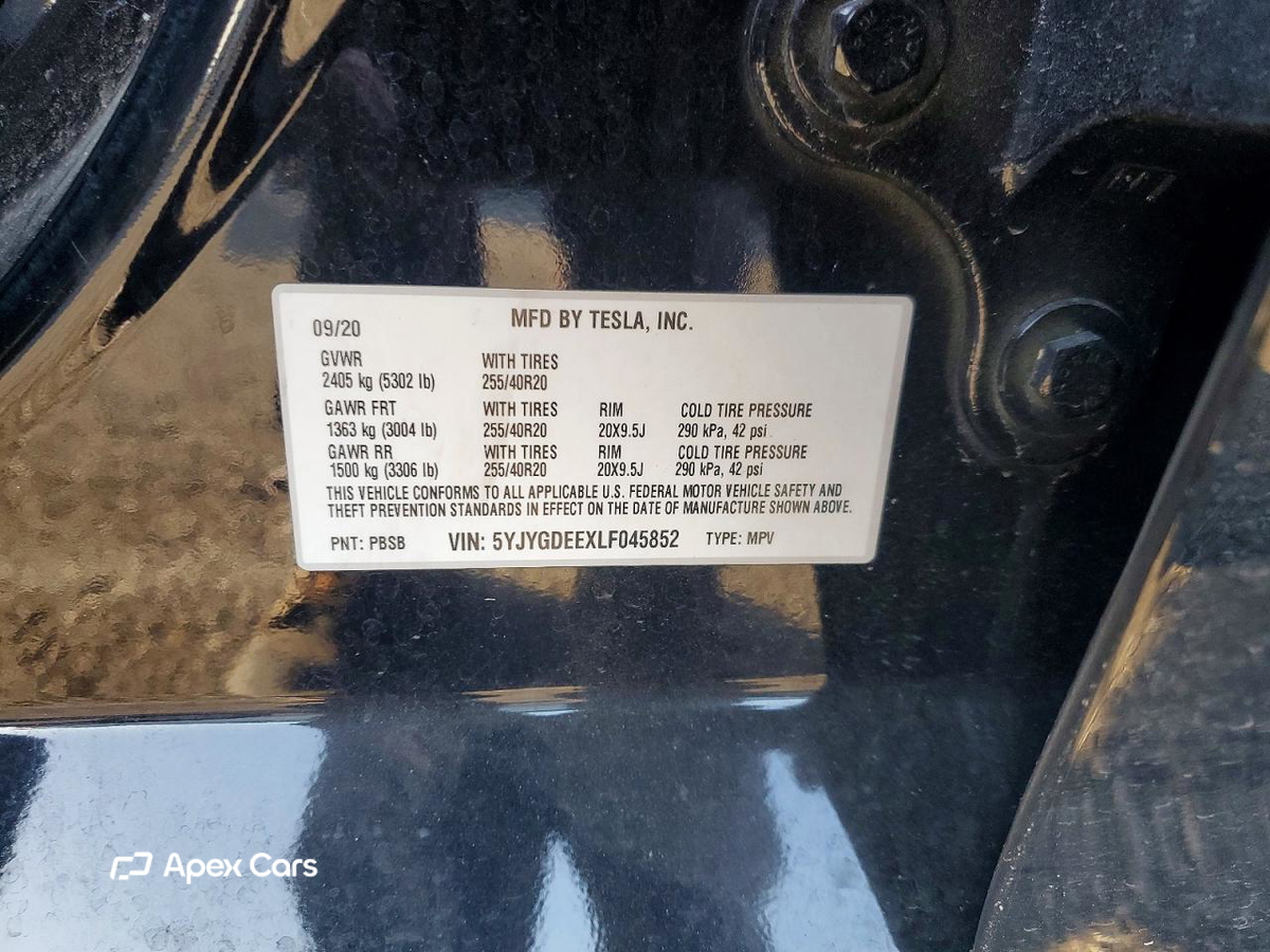 Tesla Model Y 2020