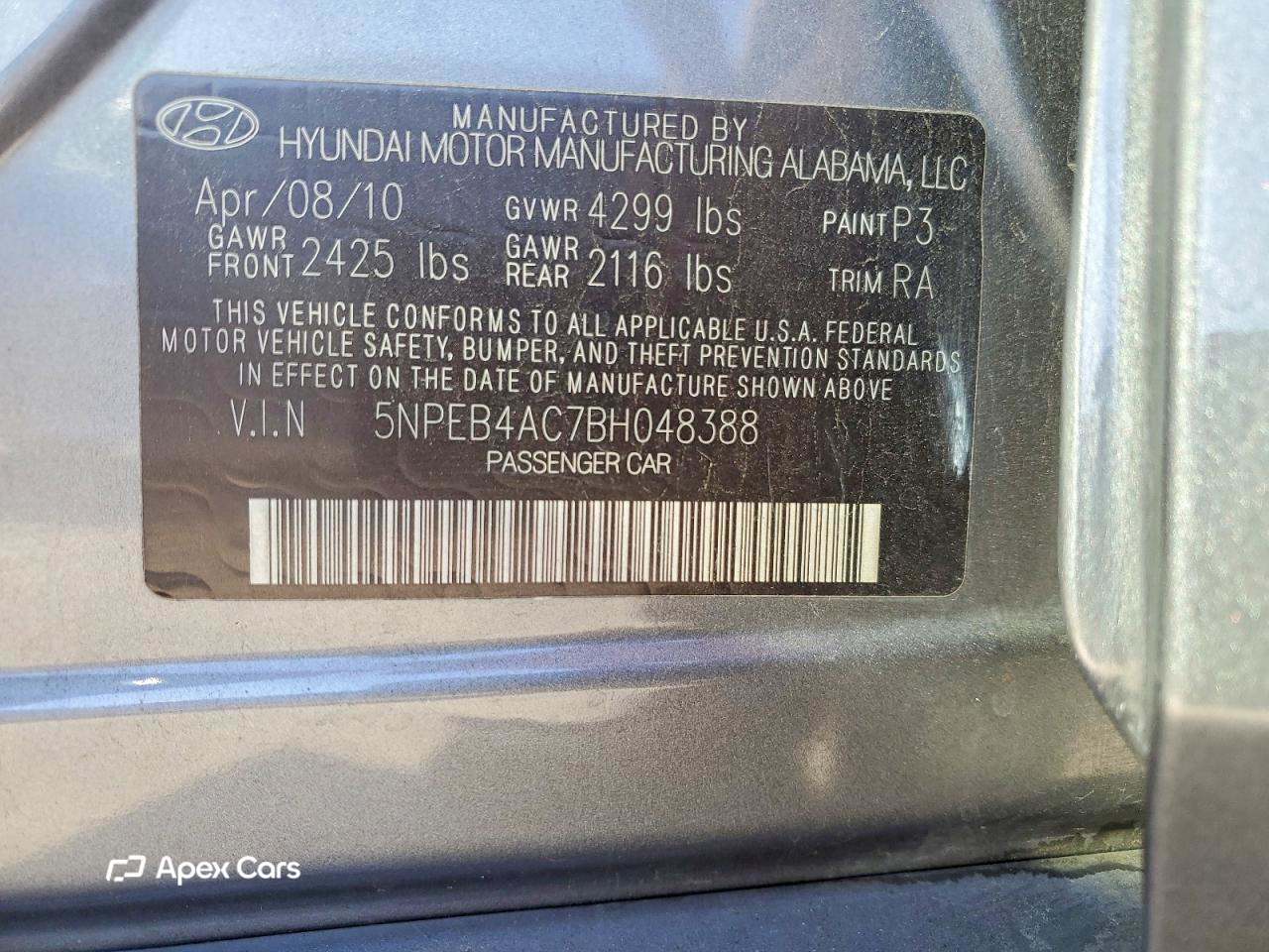 Hyundai Sonata 2011