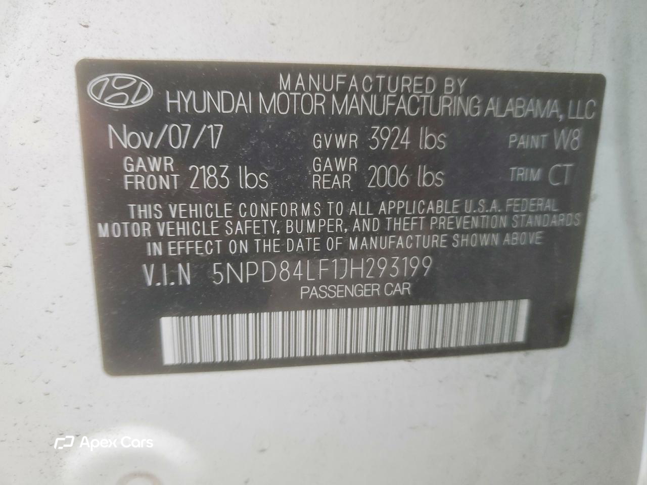 Hyundai Elantra 2018