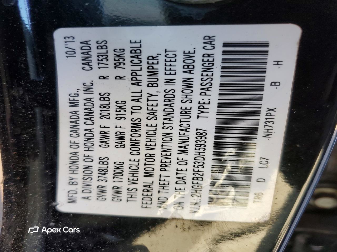 Honda Civic 2013