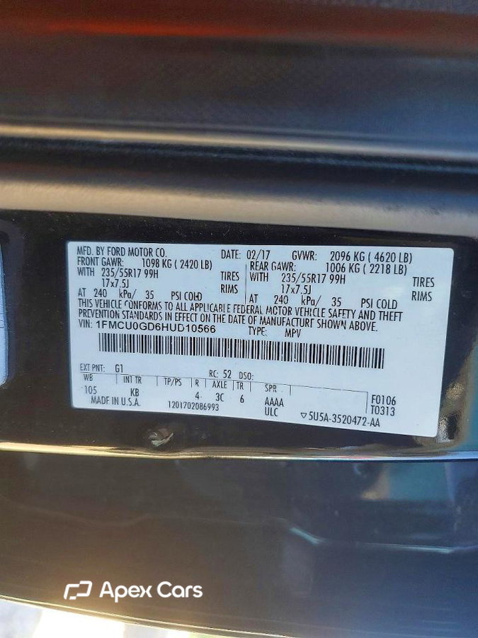 Ford Escape 2017