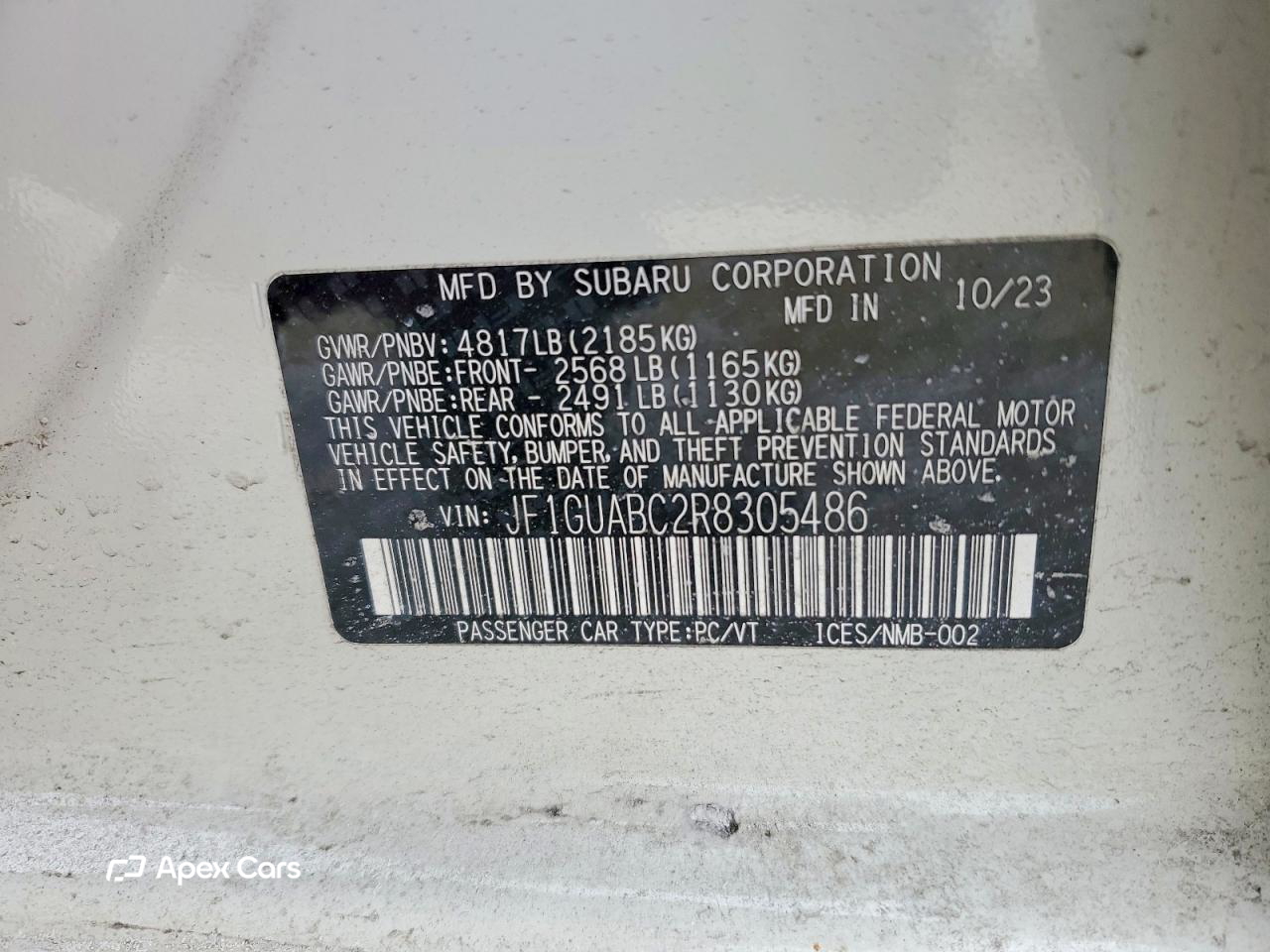 Subaru Impreza 2024