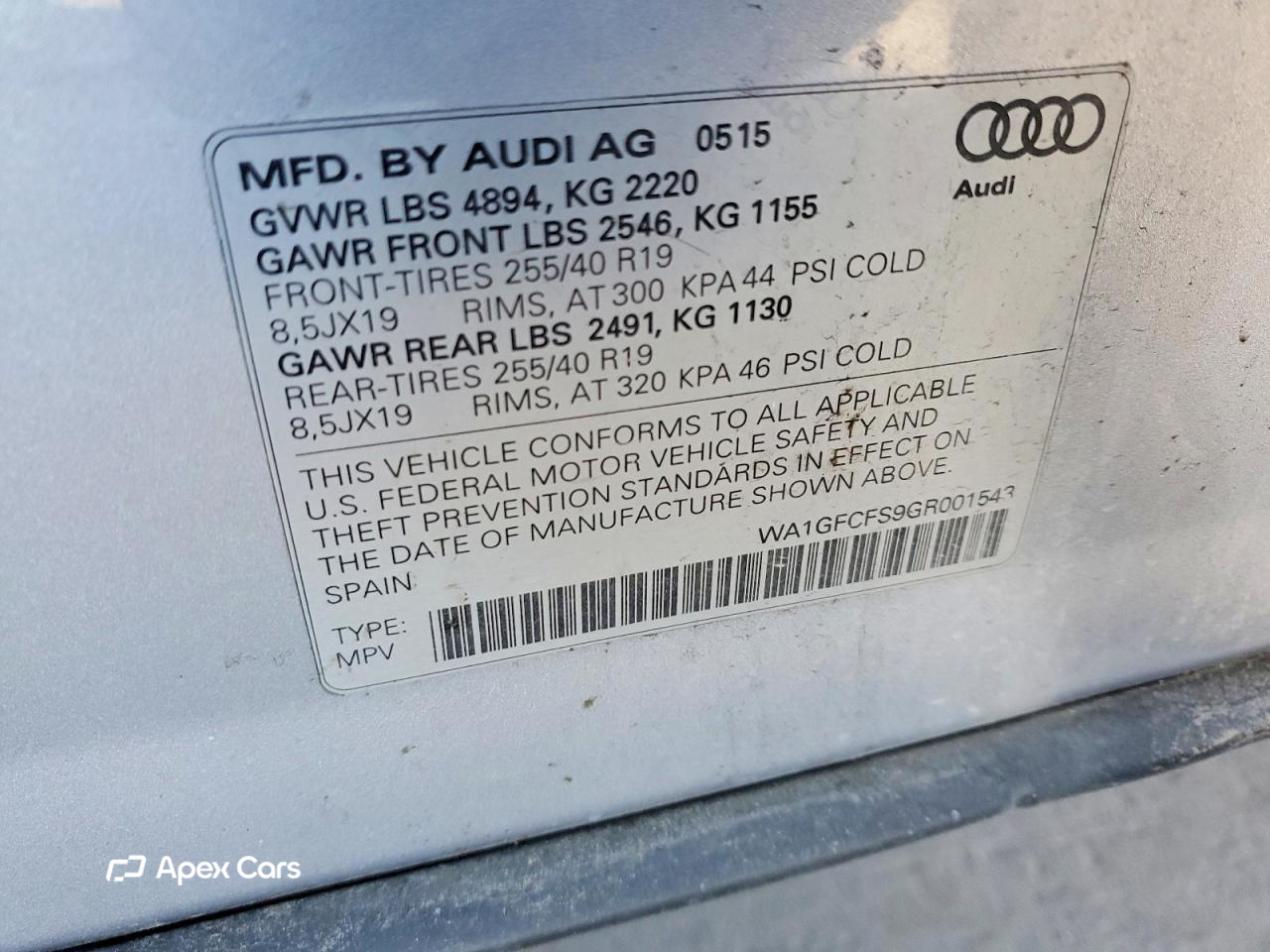 Audi Q3 2016