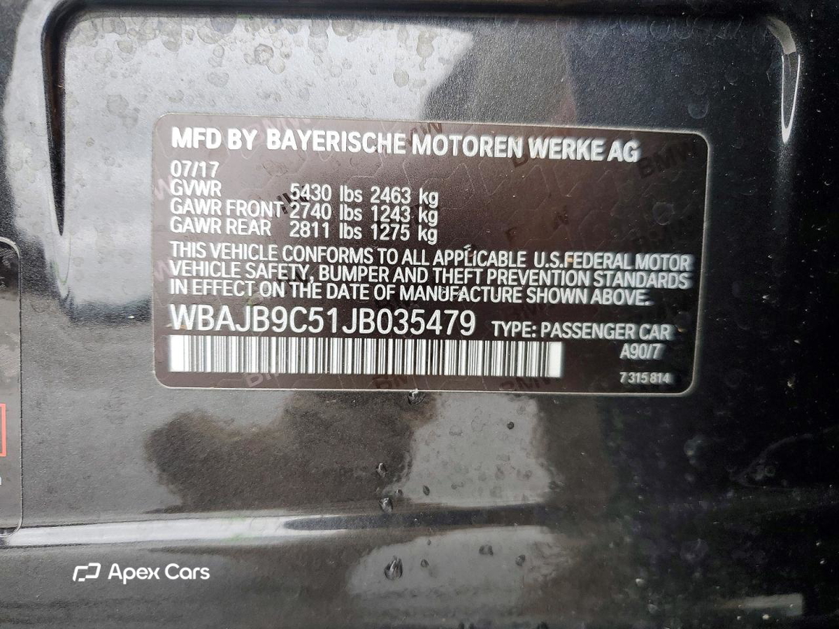 BMW M5 2018