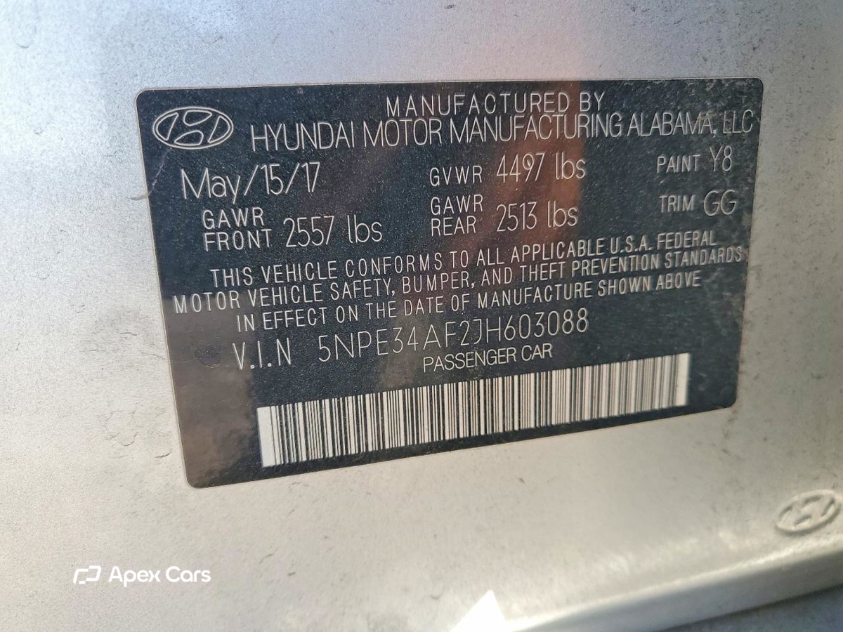 Hyundai Sonata 2018