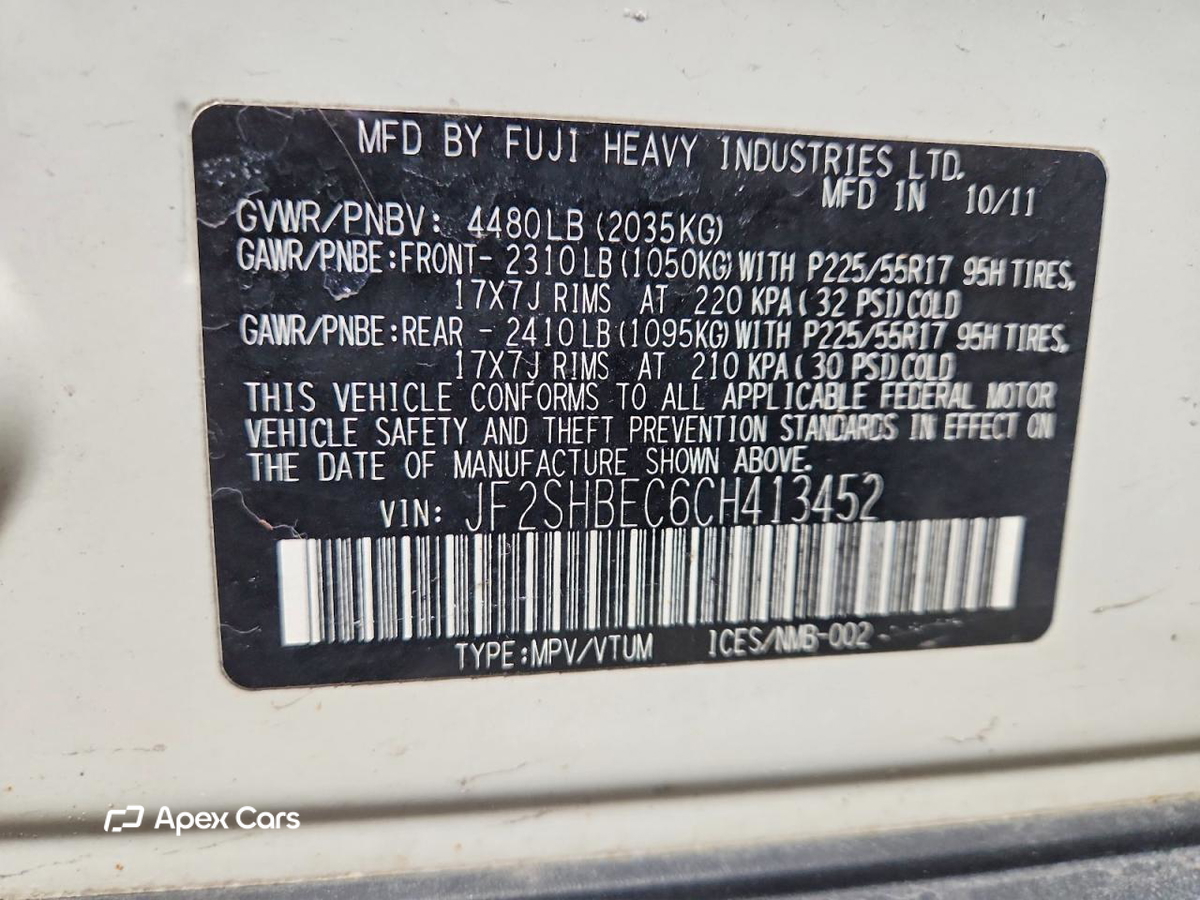 Subaru Forester 2012