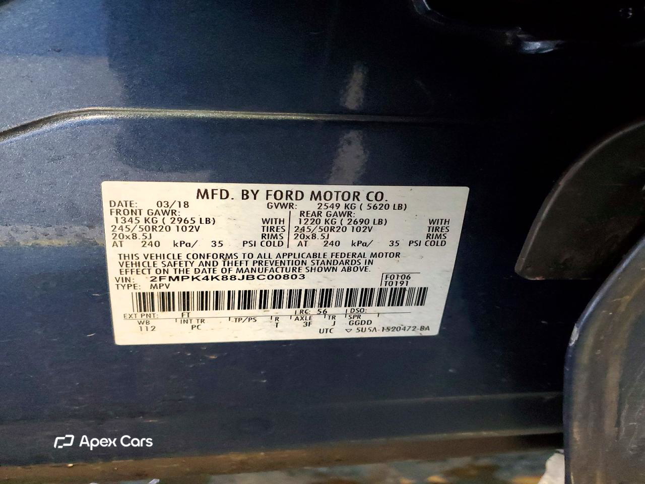Ford Edge 2018