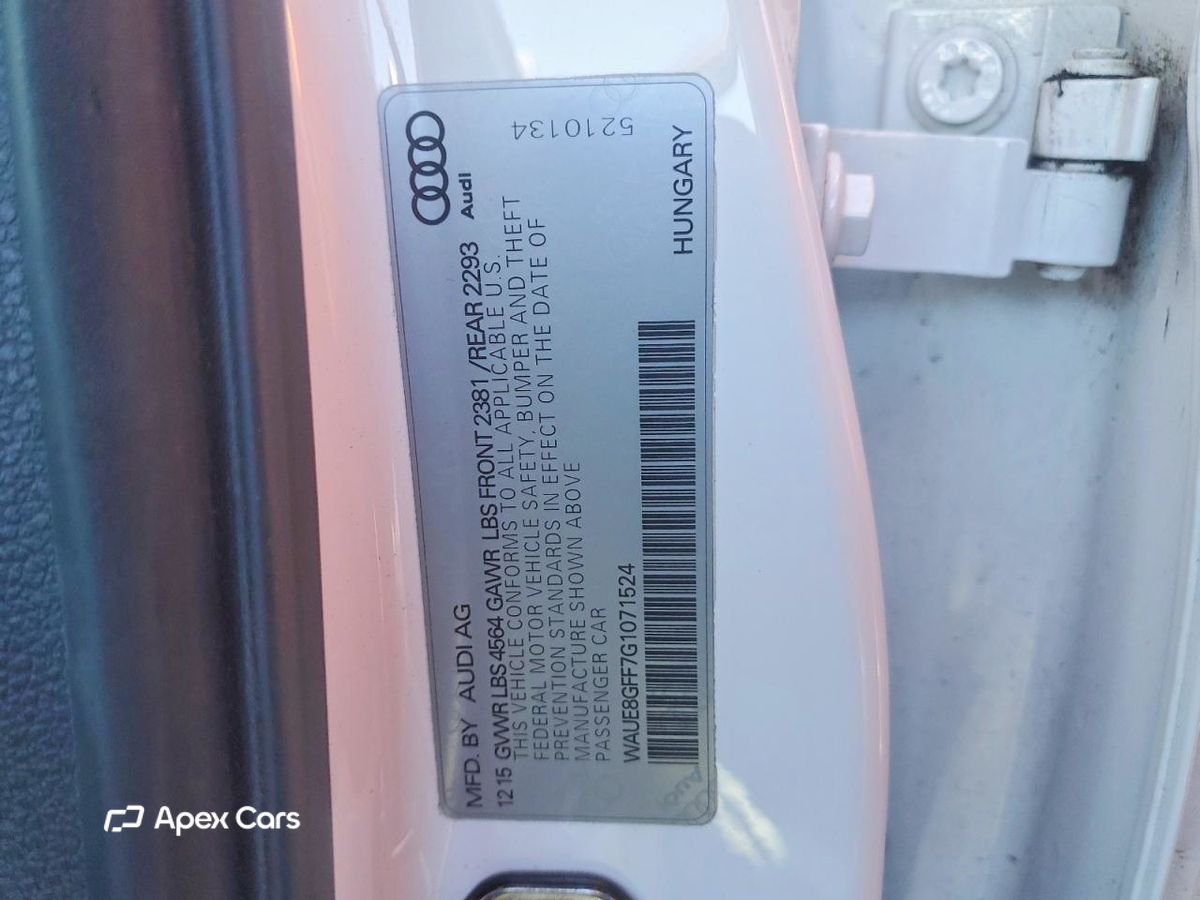 Audi A3 2016