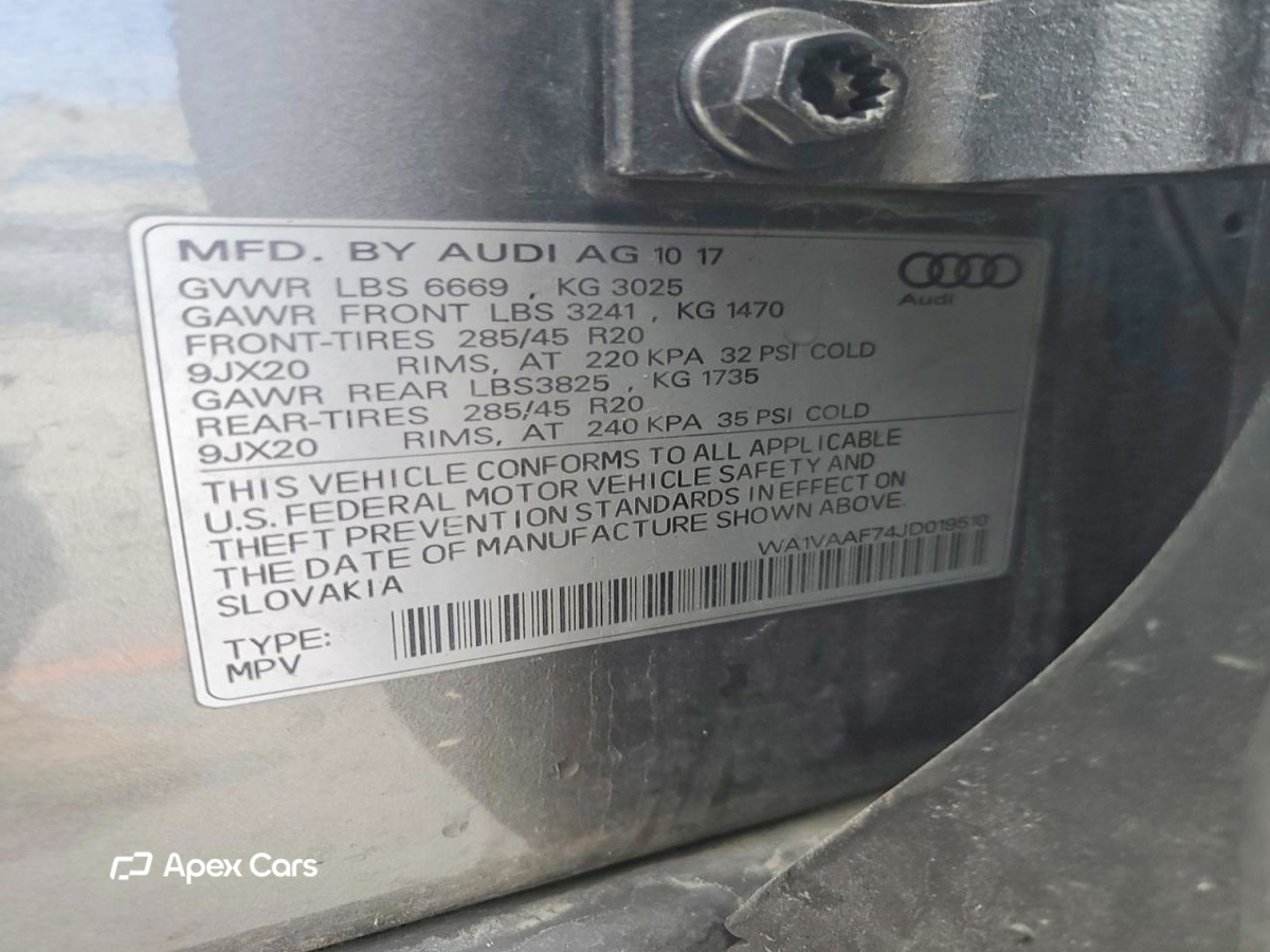 Audi Q7 2018