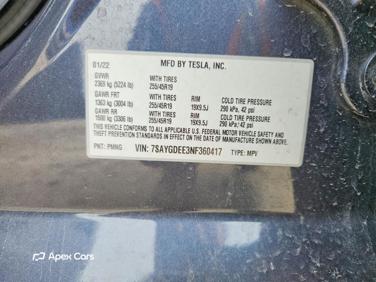 Tesla Model Y 2022