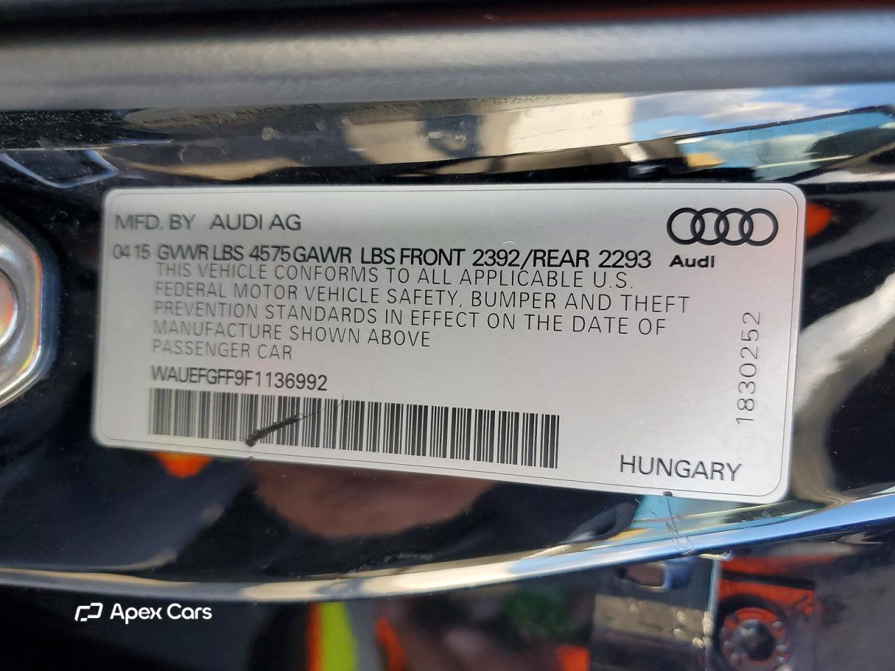 Audi A3 2015