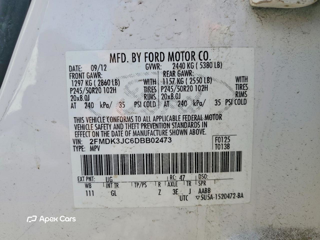 Ford Edge 2013