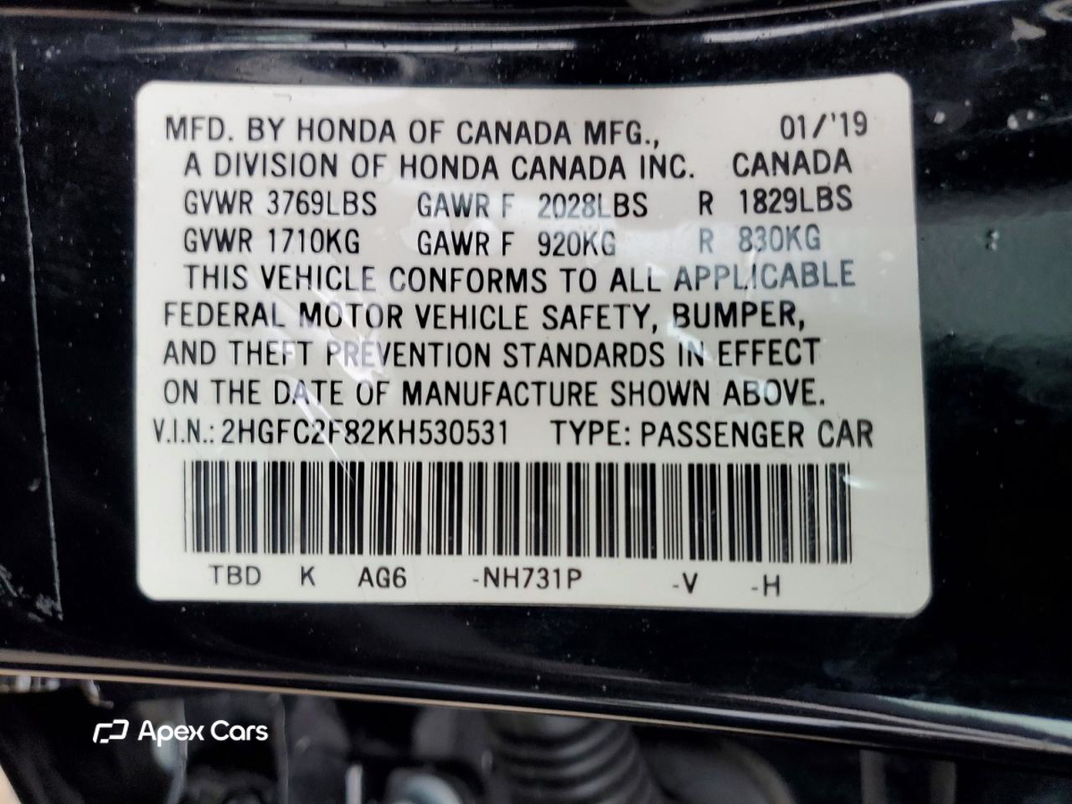 Honda Civic 2019