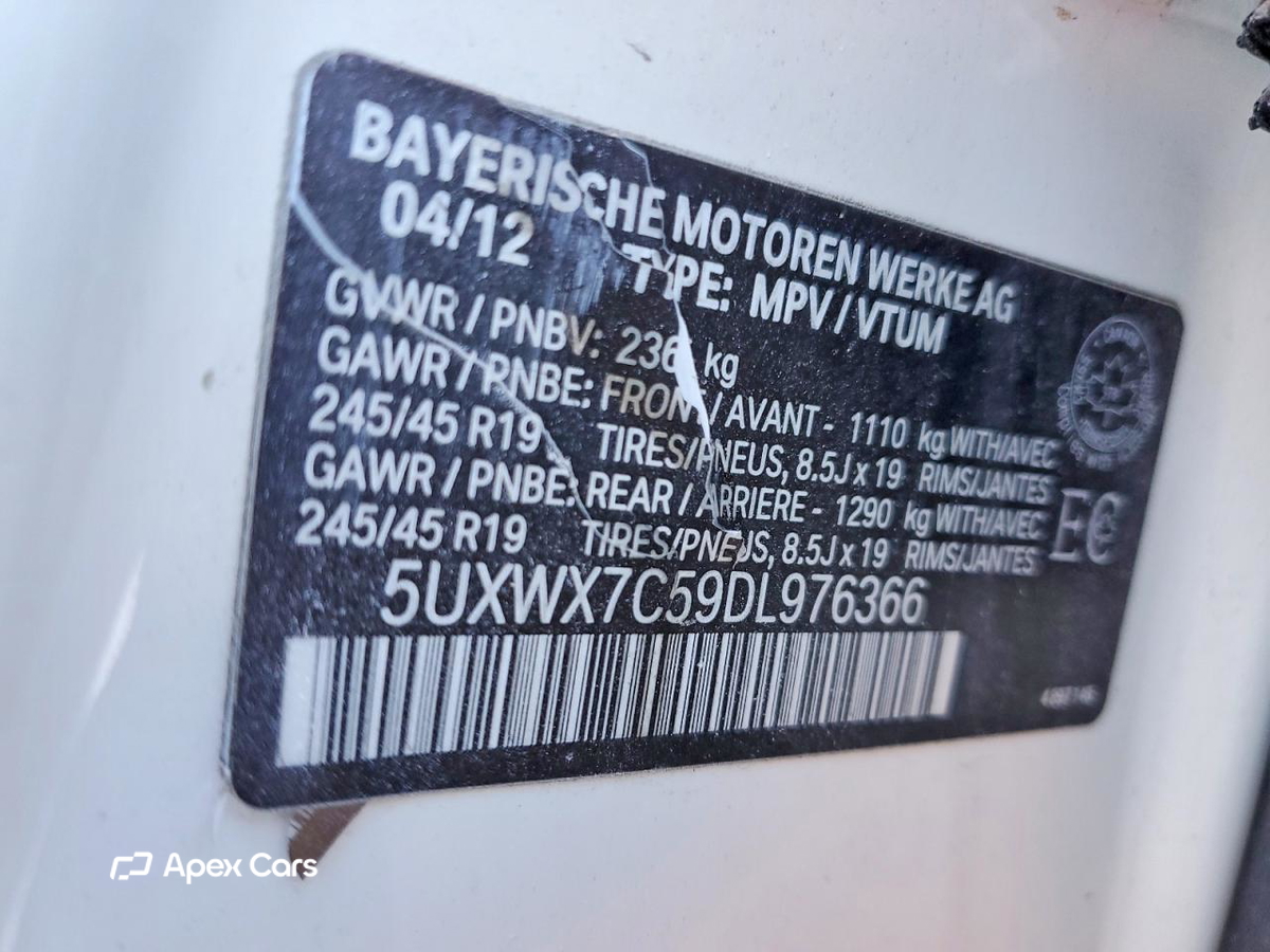 BMW X3 2013