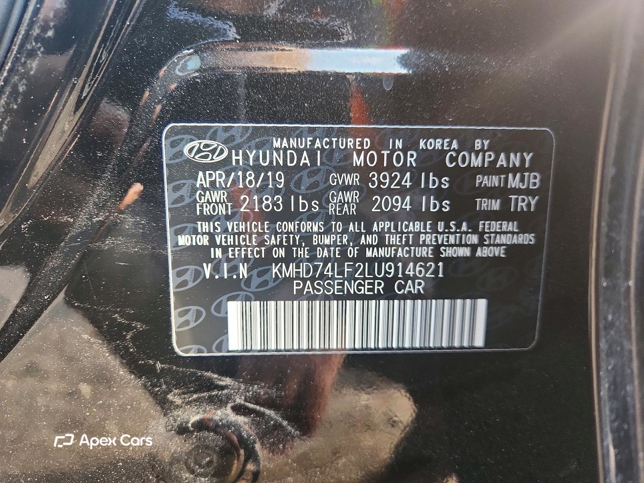 Hyundai Elantra 2020
