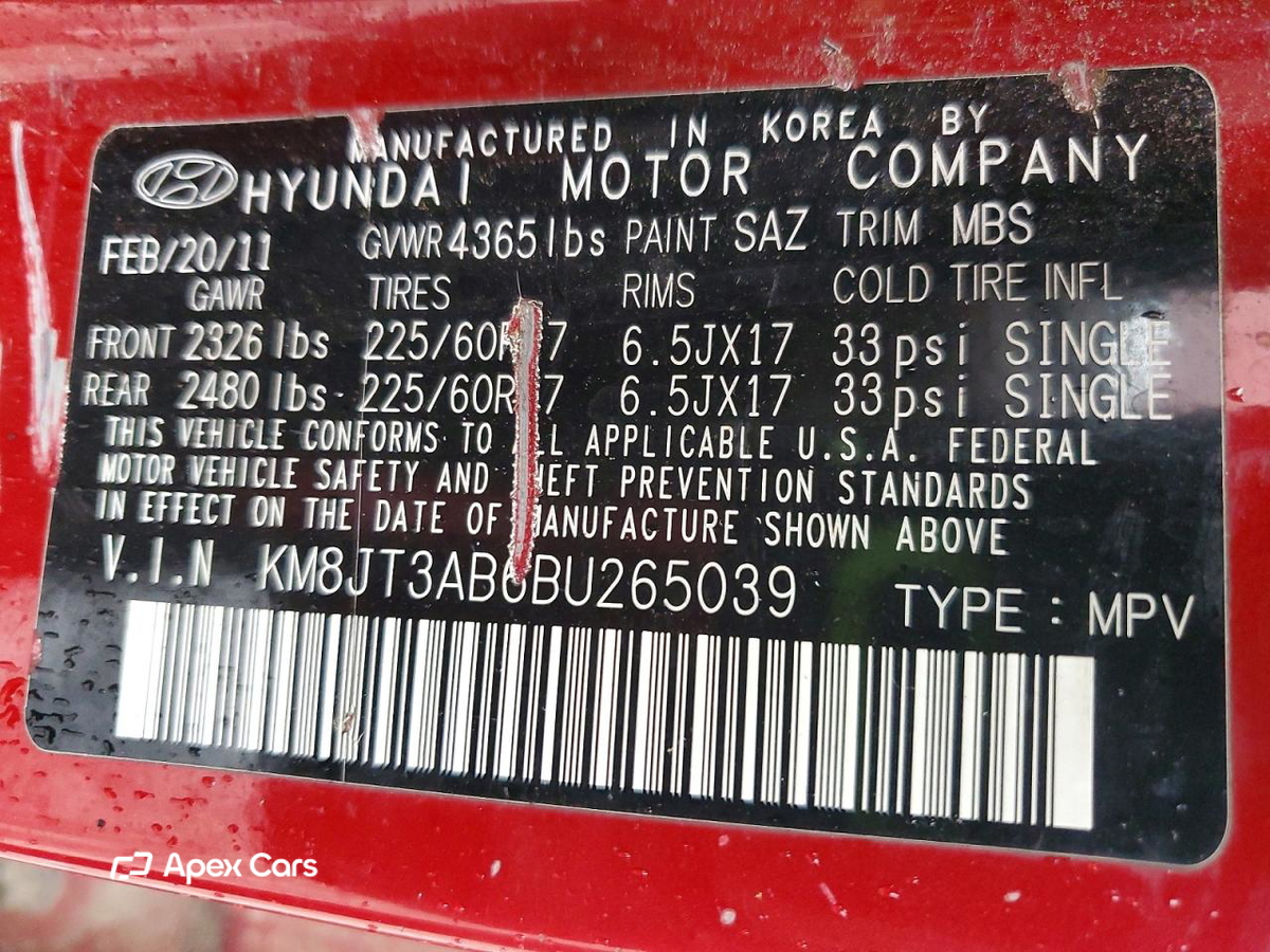 Hyundai Tucson 2011