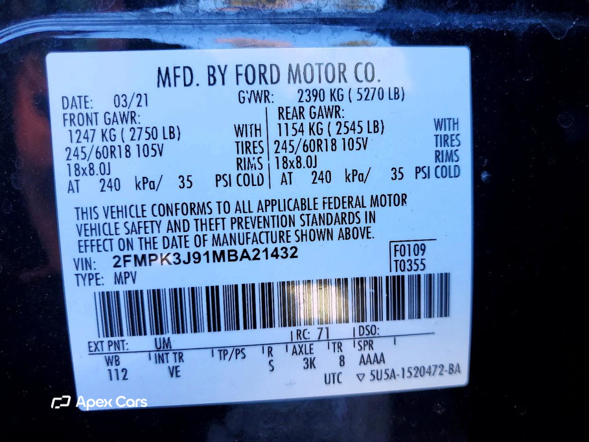 Ford Edge 2021
