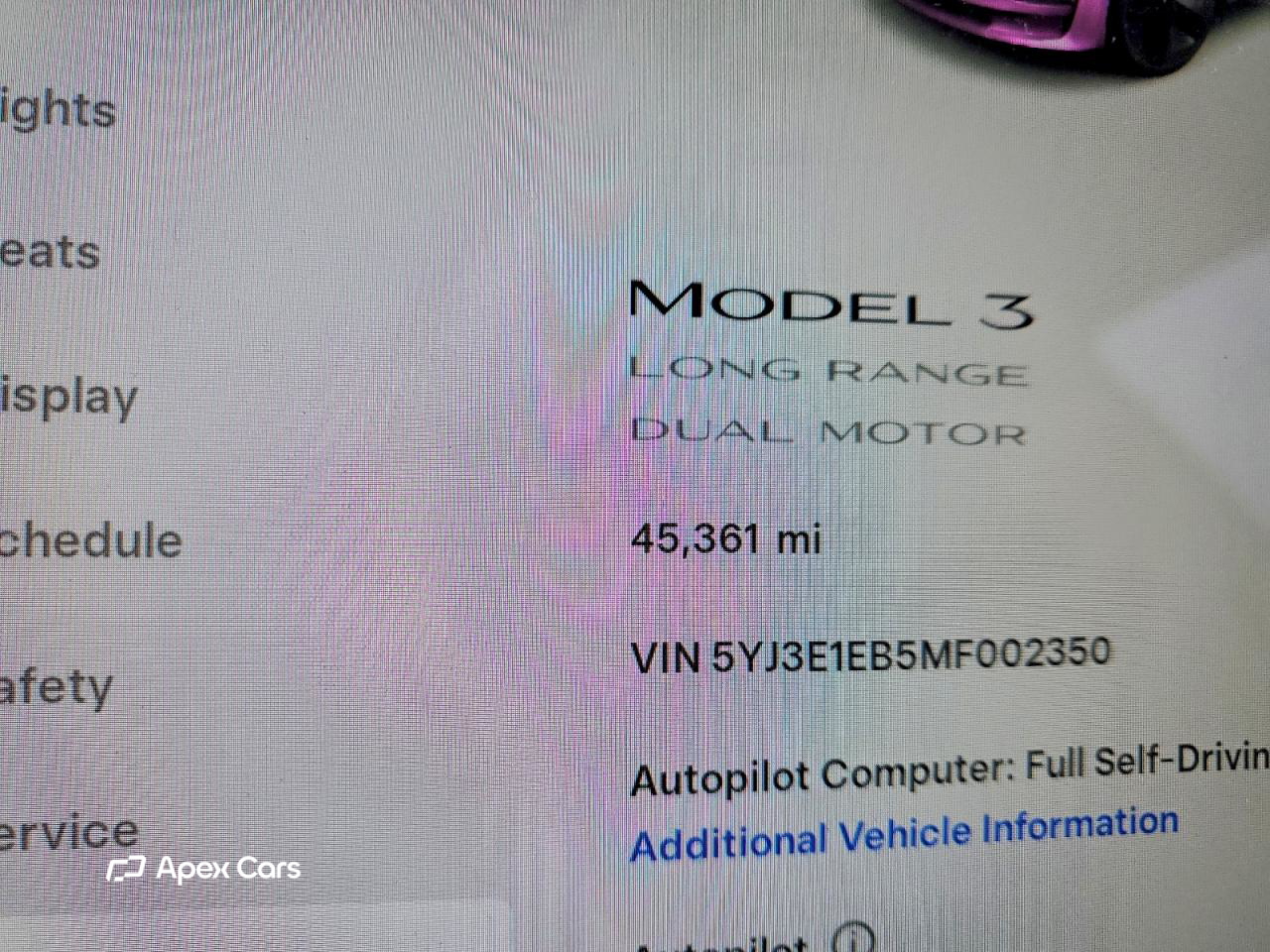 Tesla Model 3 2021
