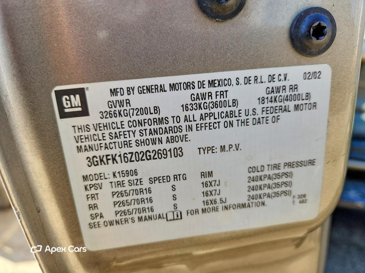 GMC Yukon 2002
