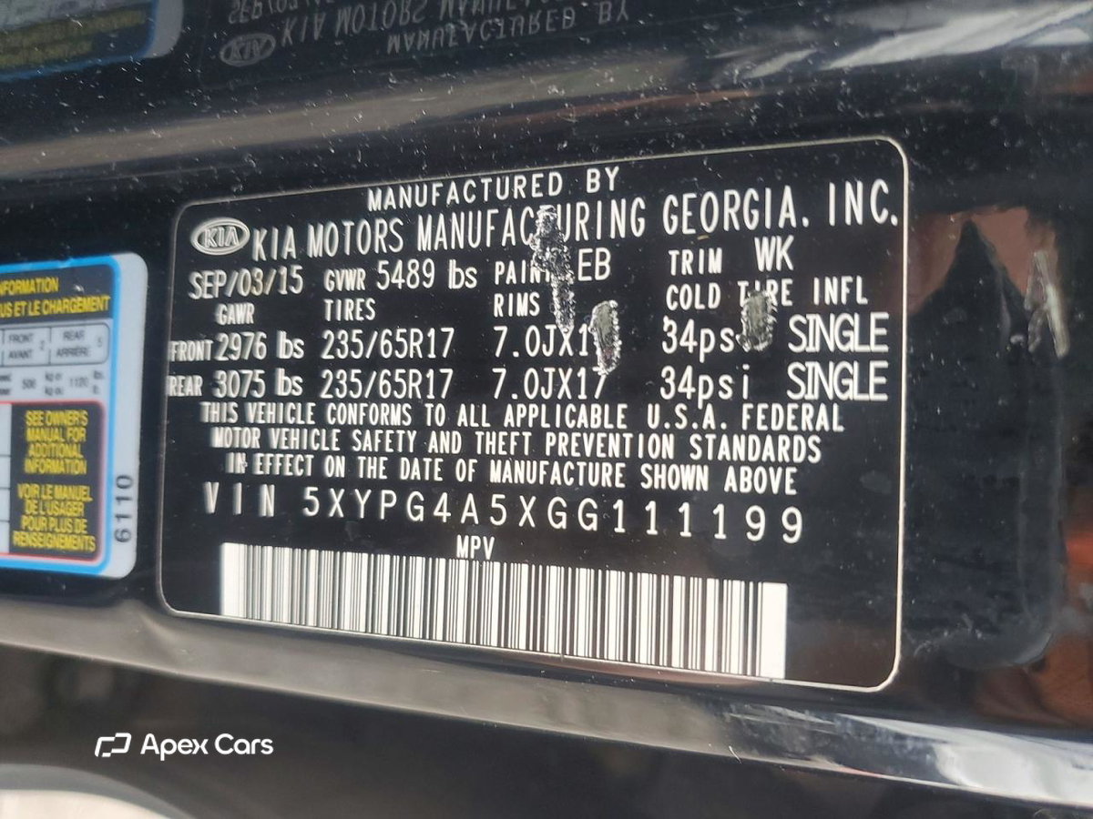 Kia Sorento 2016