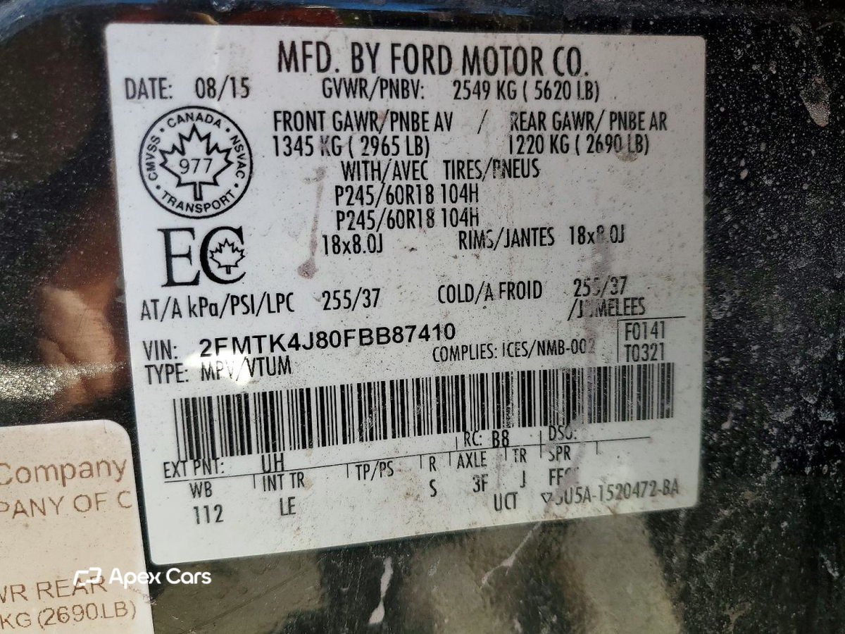 Ford Edge 2015