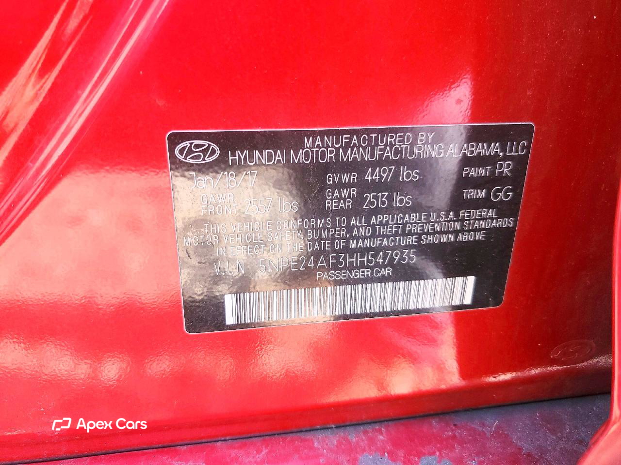 Hyundai Sonata 2017