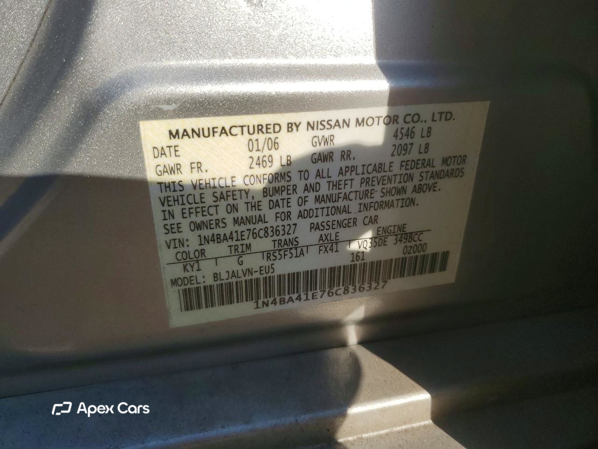 Nissan Maxima 2006