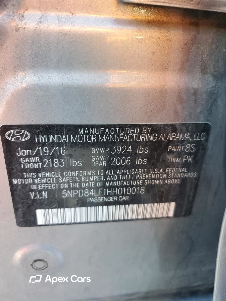 Hyundai Elantra 2017