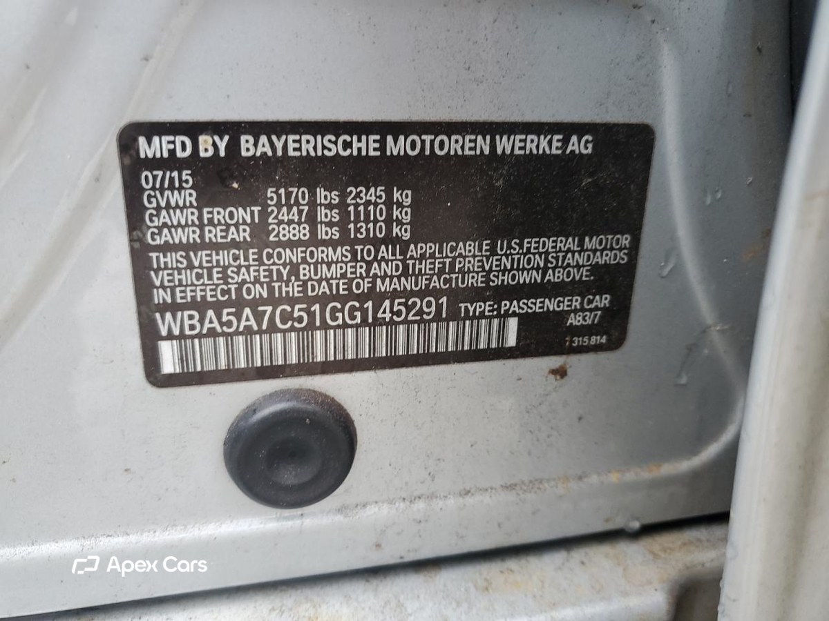 BMW Series 5 2016