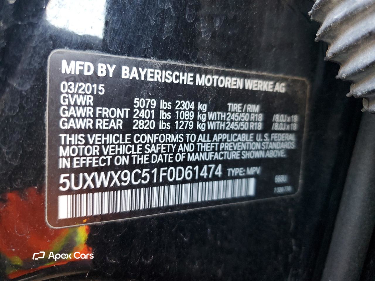 BMW X3 2015