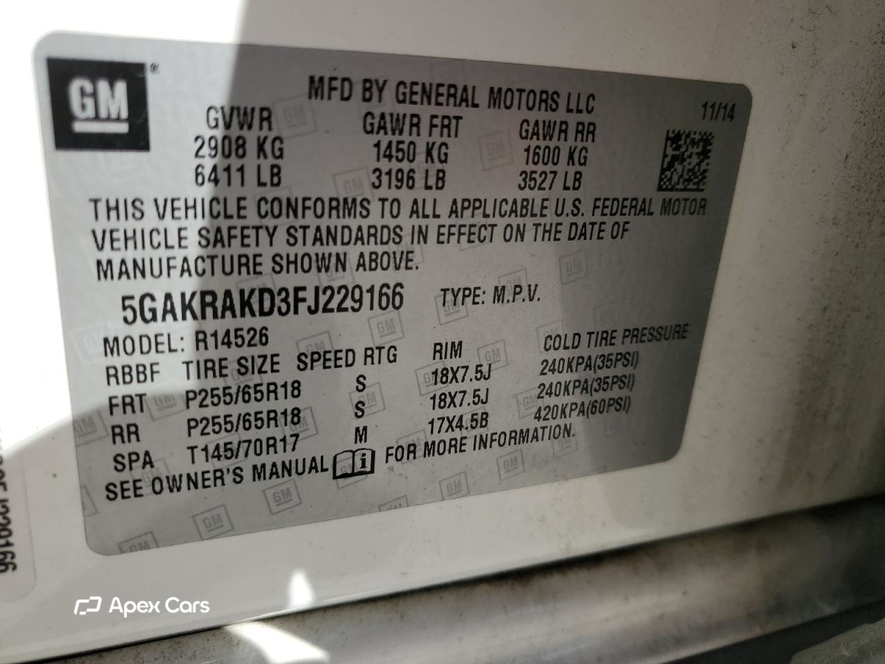 Buick Enclave 2015