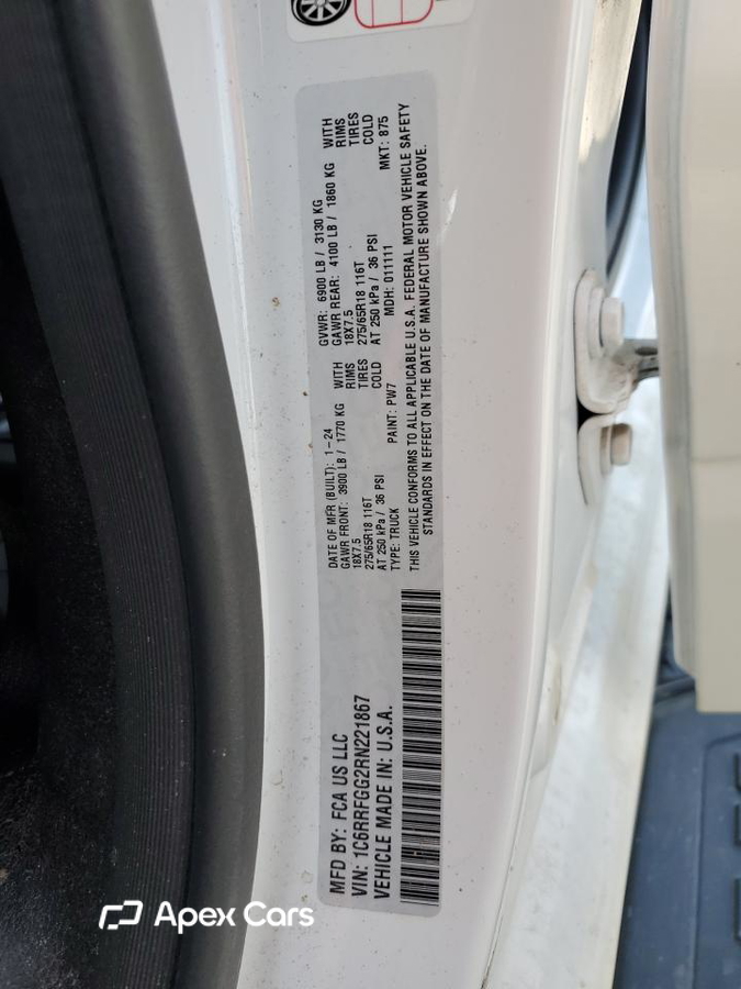 RAM 1500 2024