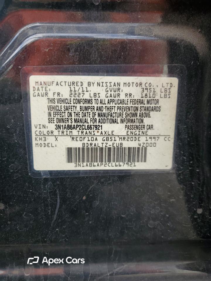 Nissan Sentra 2012