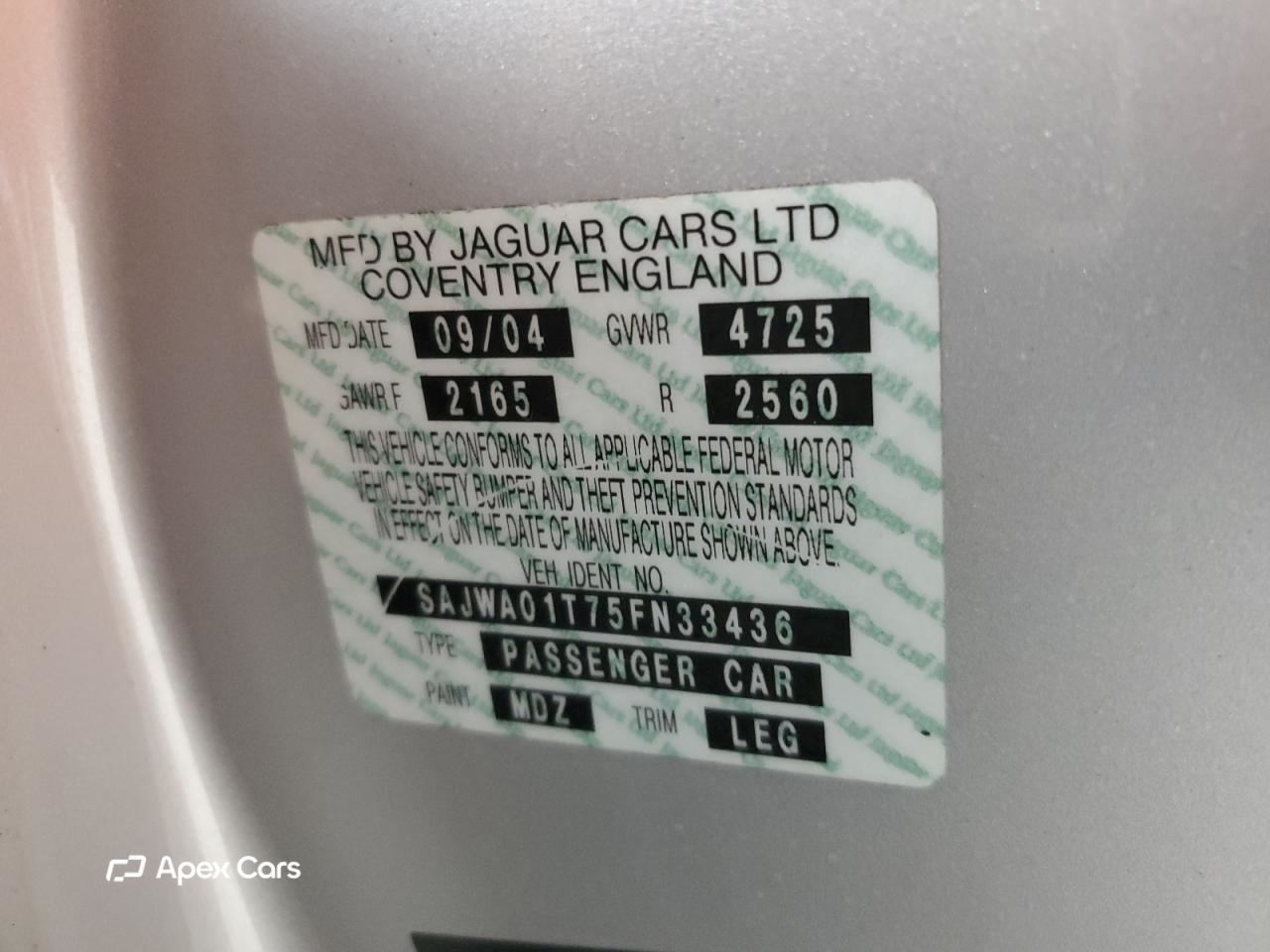 Jaguar S-Type 2005