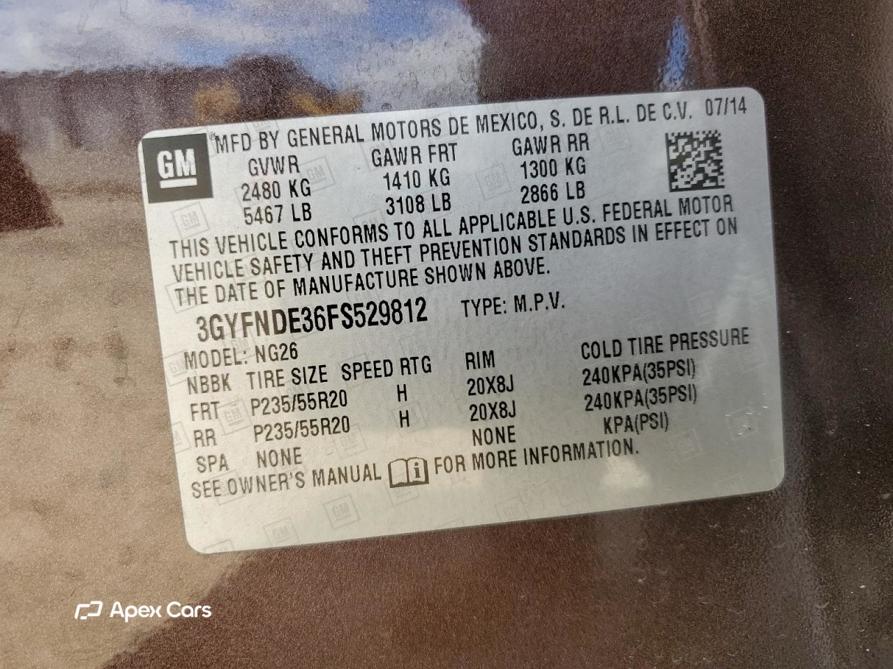 Cadillac SRX 2015