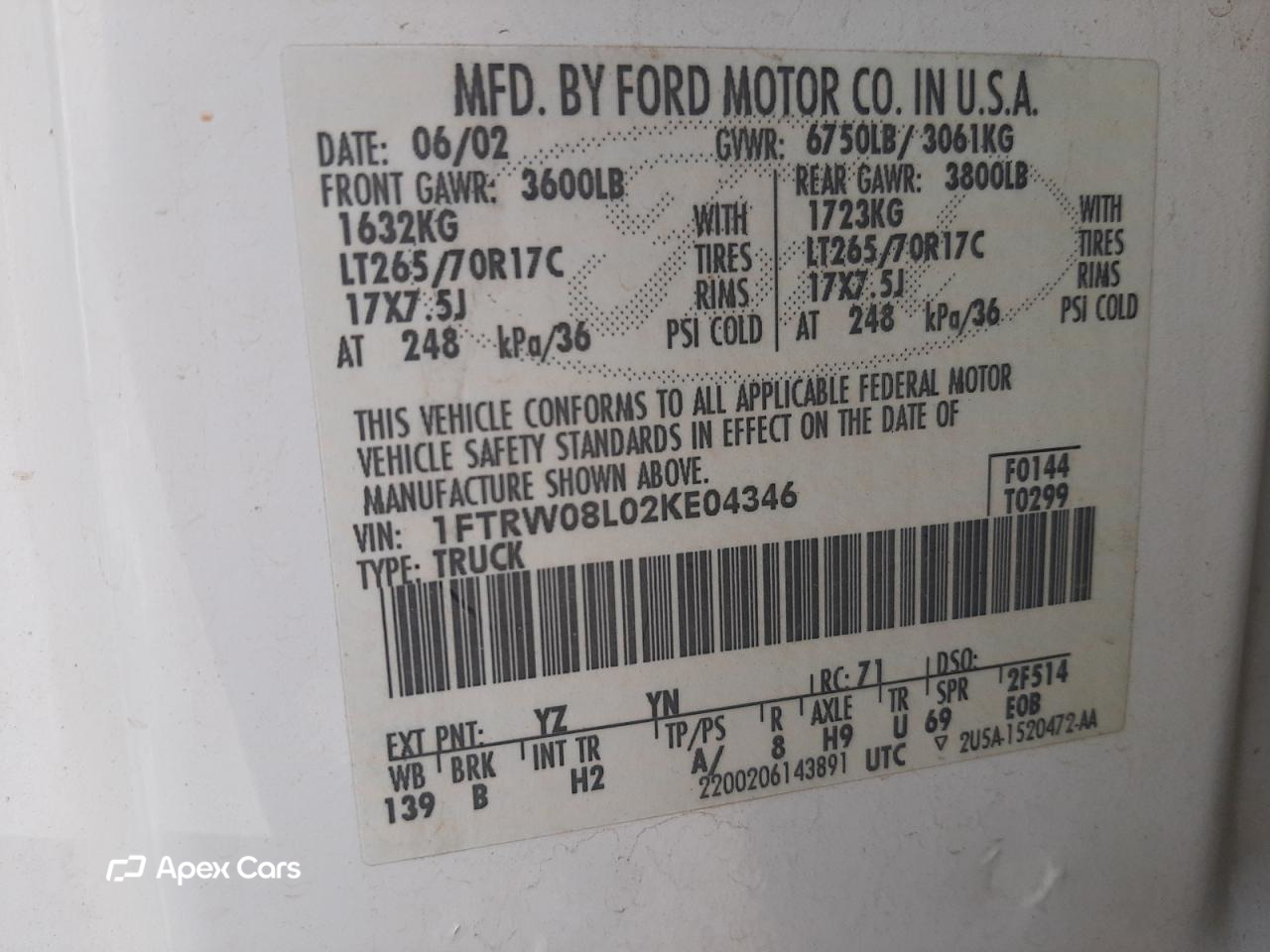 Ford F-150 2002