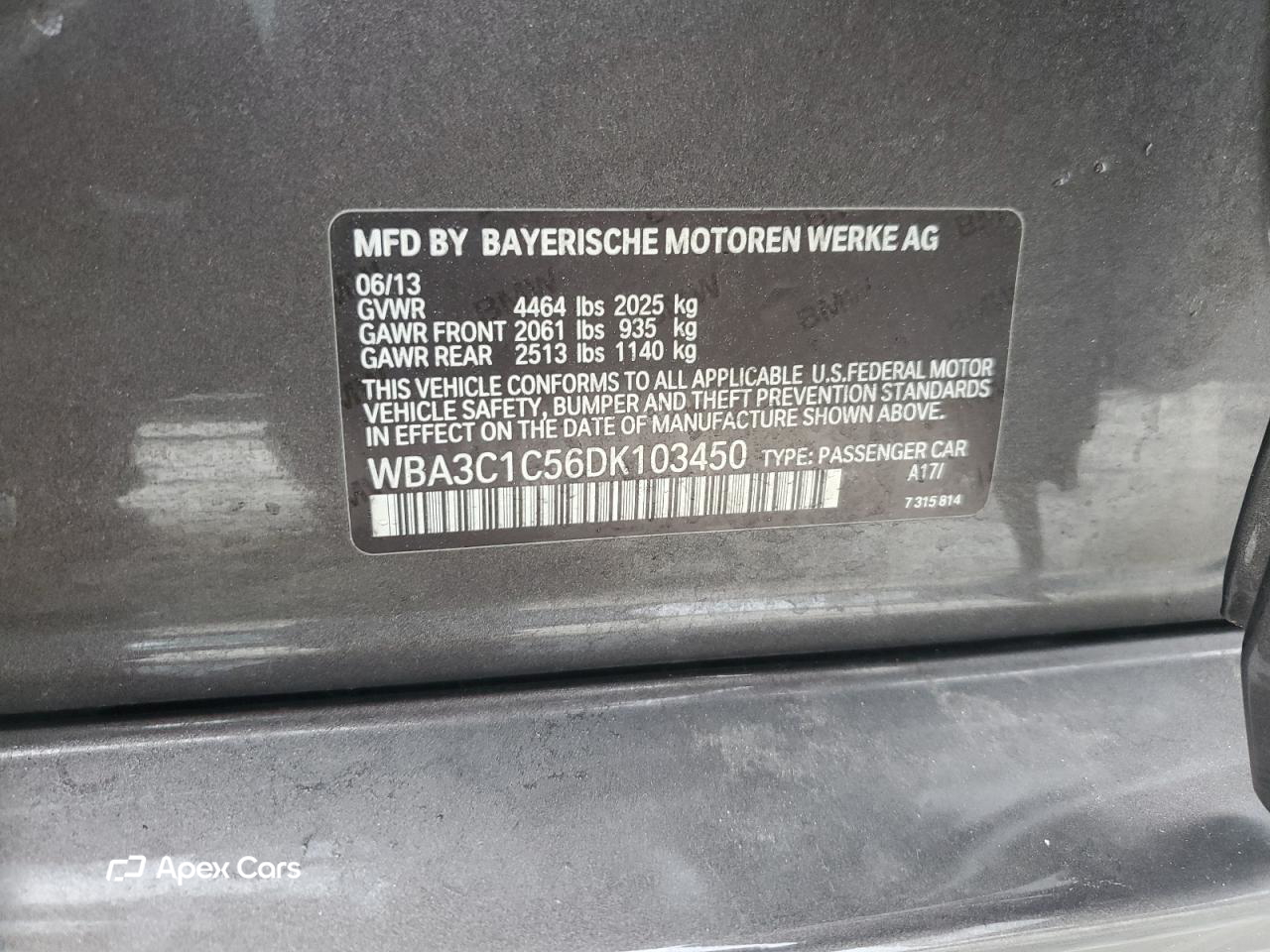 BMW Series 3 2013