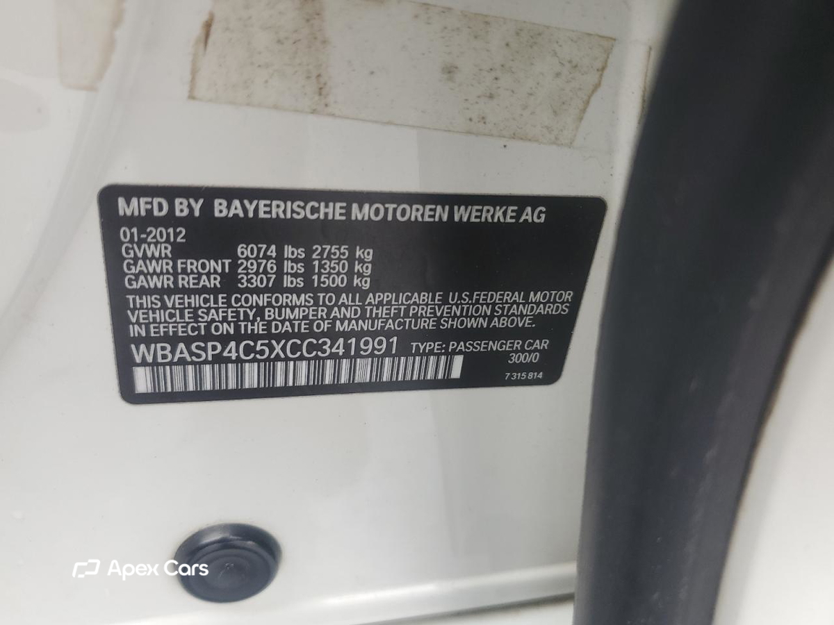 BMW Series 5 2012