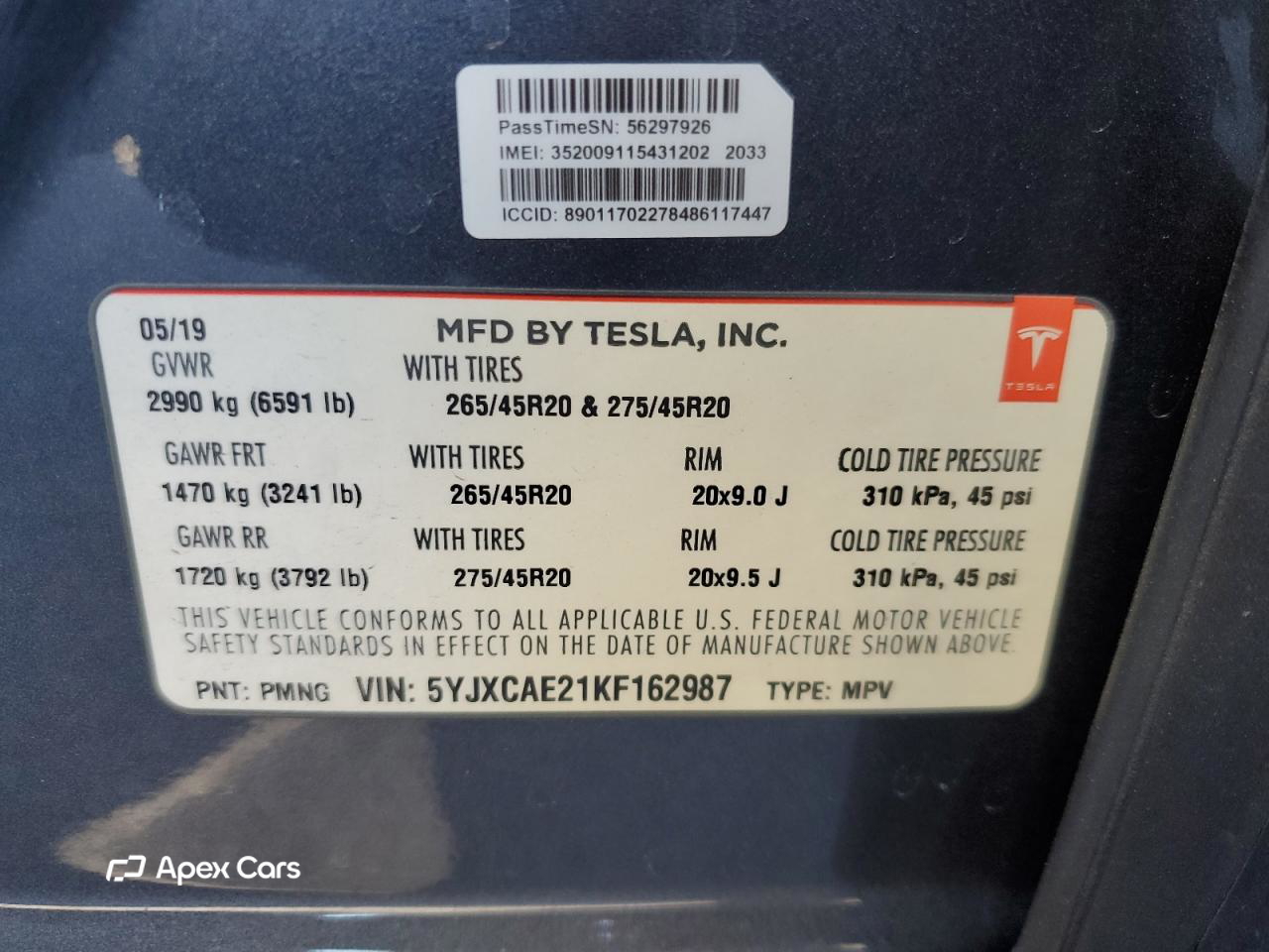 Tesla Model X 2019