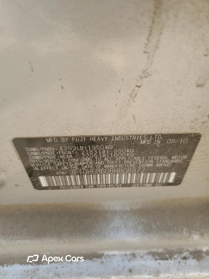 Subaru Impreza 2011