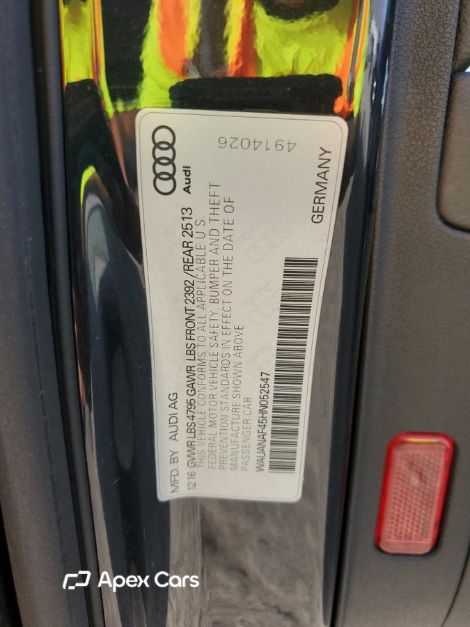Audi A4 2017