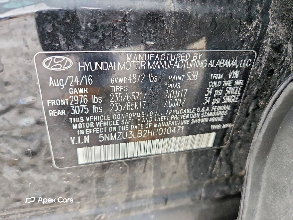 Hyundai Santa Fe 2017