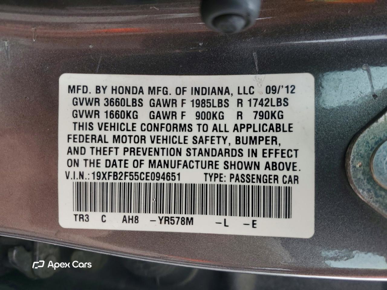 Honda Civic 2012