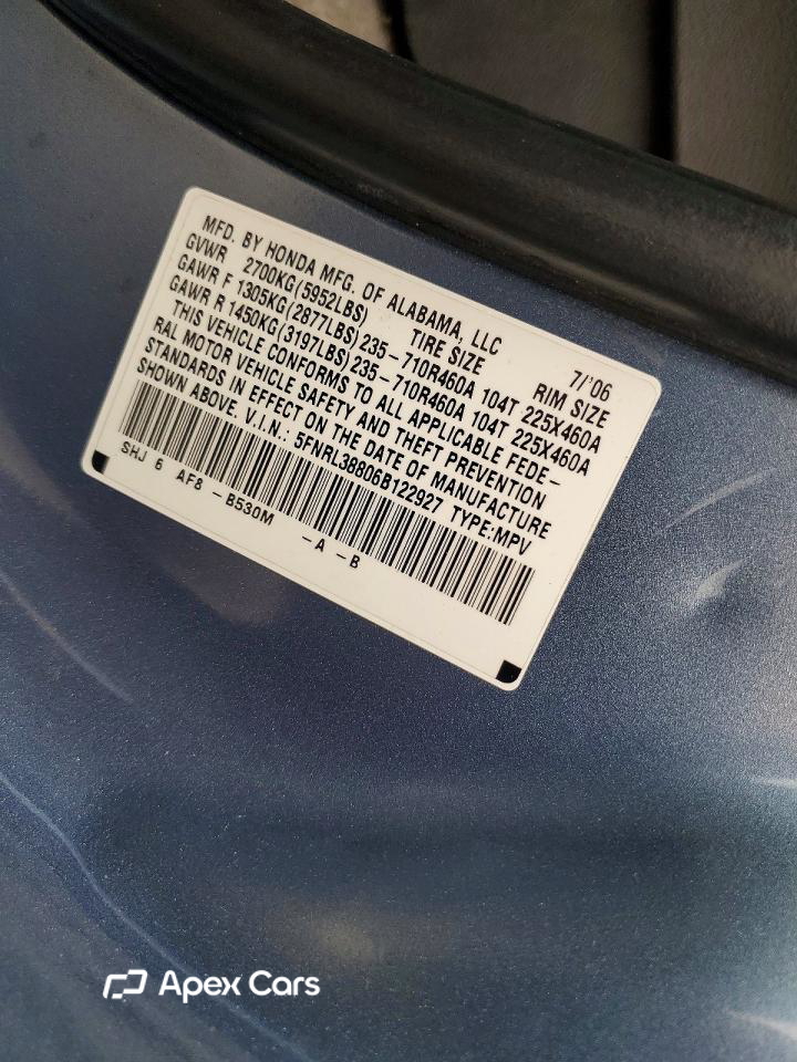 Honda Odyssey 2006
