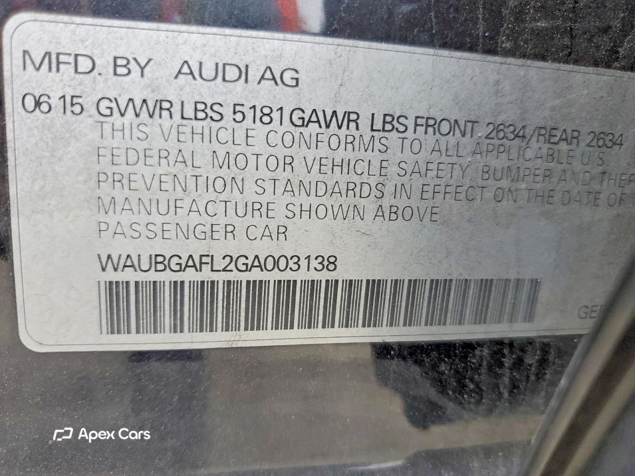 Audi RS4 2016